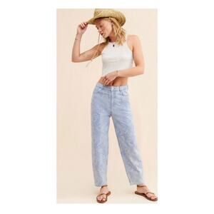 Anthropogie Scotch & Soda Tide Jeans Balloon Fit Women’s 31 32 Printed